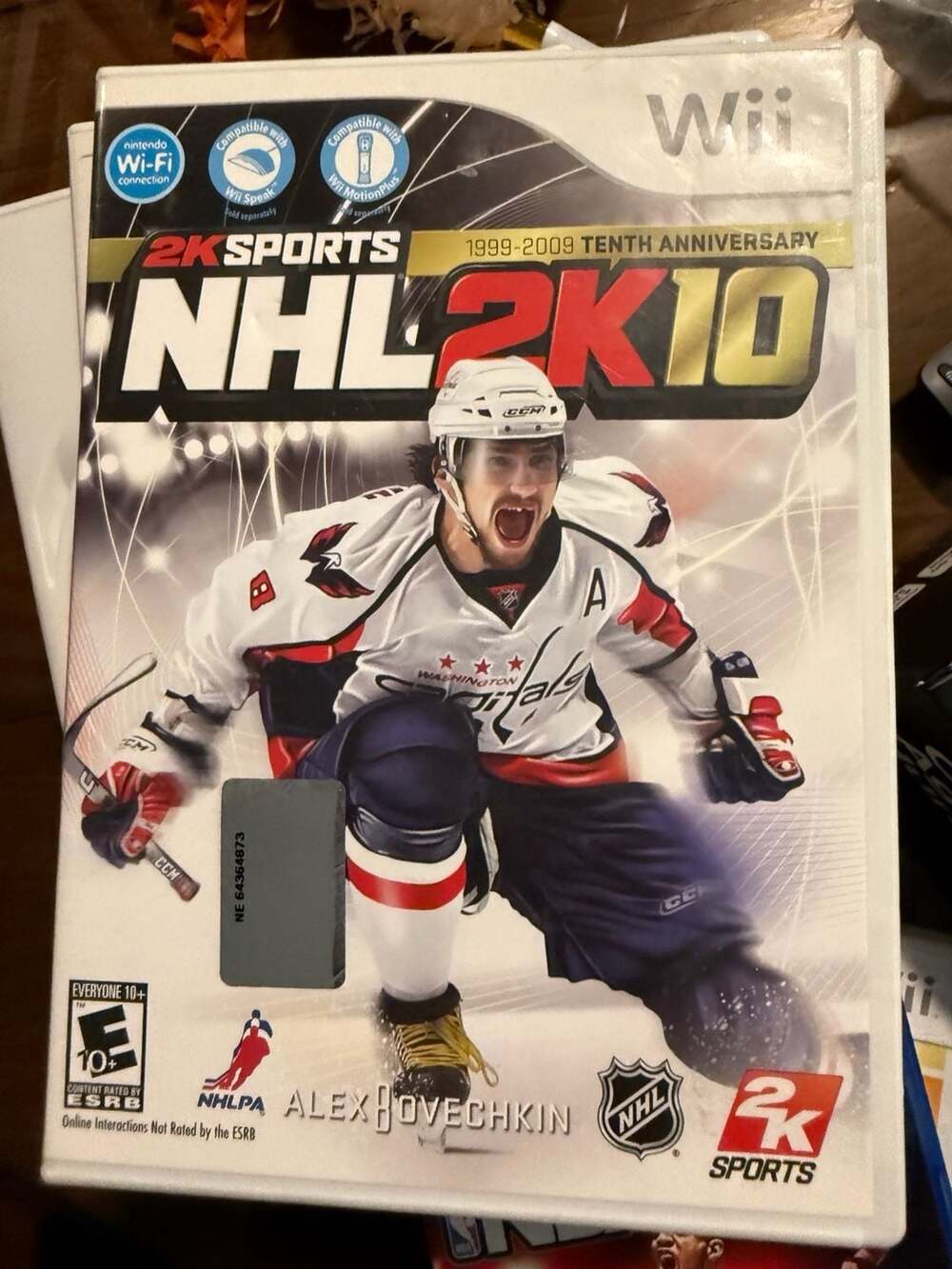 2K Sports NHL 2K10 Nintendo Wii Game